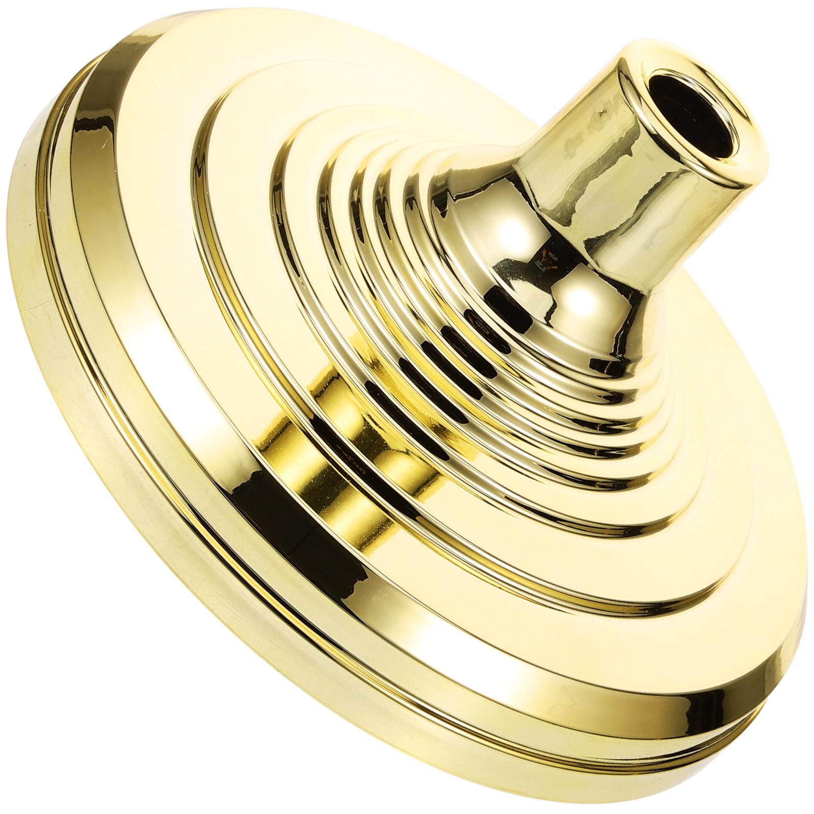 BESPORTBLE Goldene Kunststoff Fahnenmastbasis 30cm für 2,54 bis 3,3 cm