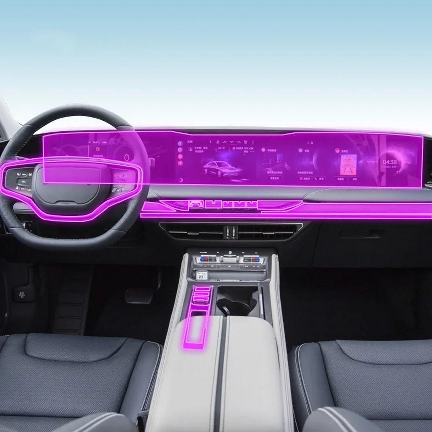 Écran tactile rayé ? Film de protection pour Lincoln Zephyr 2022-2023 console GPS en TPU