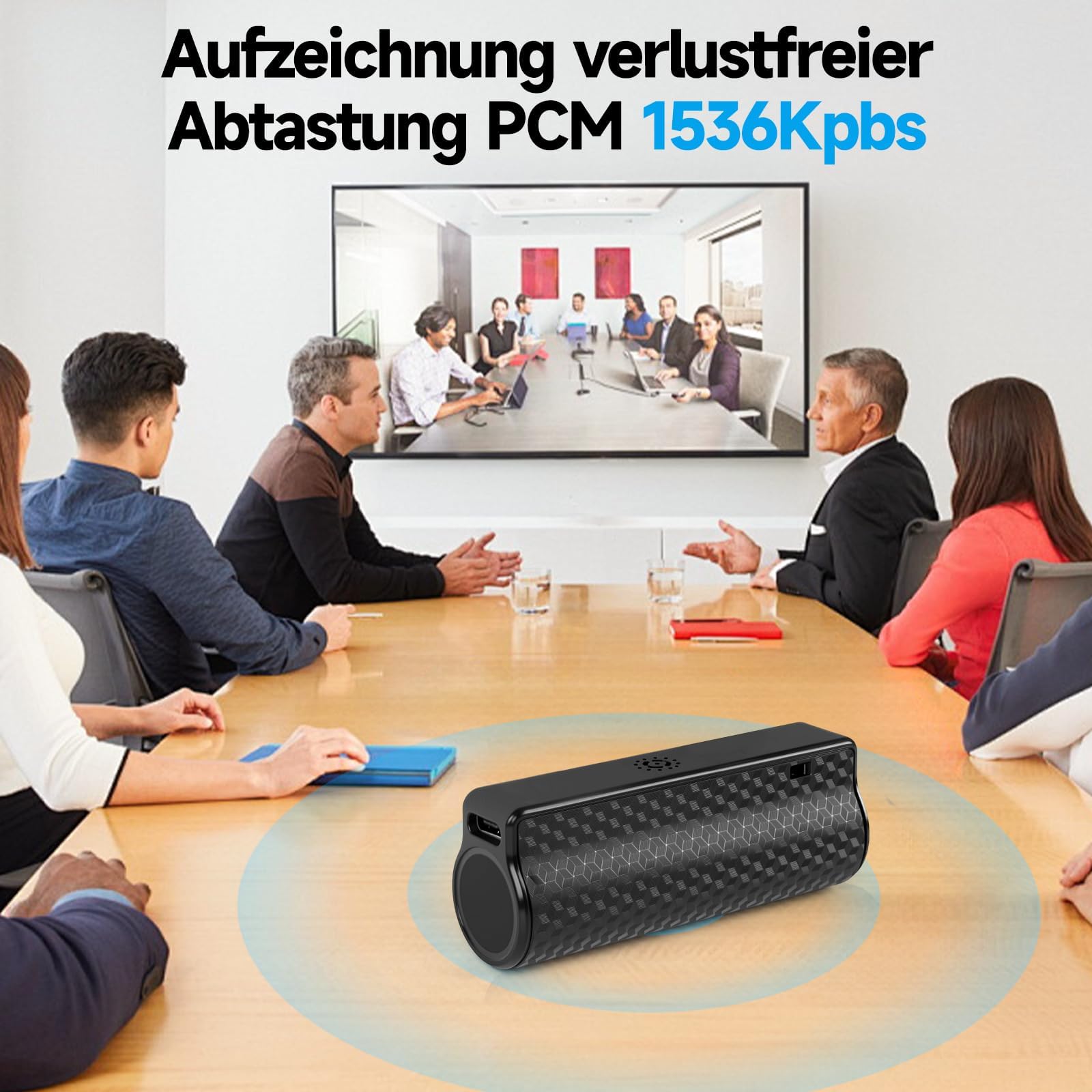 Grabadora de Voz magnética, Tiempo de grabación Continua de 30 días, grabadora de Voz espia activada por Voz Digital, Grabadora Audio Recargable USB grabadora