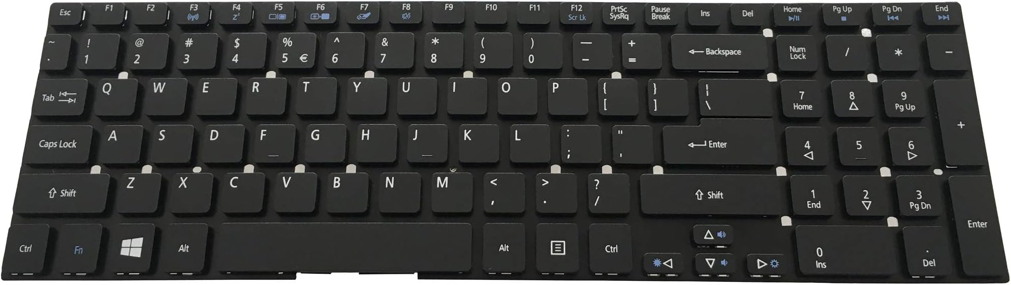 Okbyte Laptop Keyboard for Acer Aspire V3-531 V3-531G V3-532 V3-532G V3-551 V3-551G V3-571 V3-572 V3-731 V3-771 V3-7710 V3-772 V5-561 VN7-791 Notebook PC