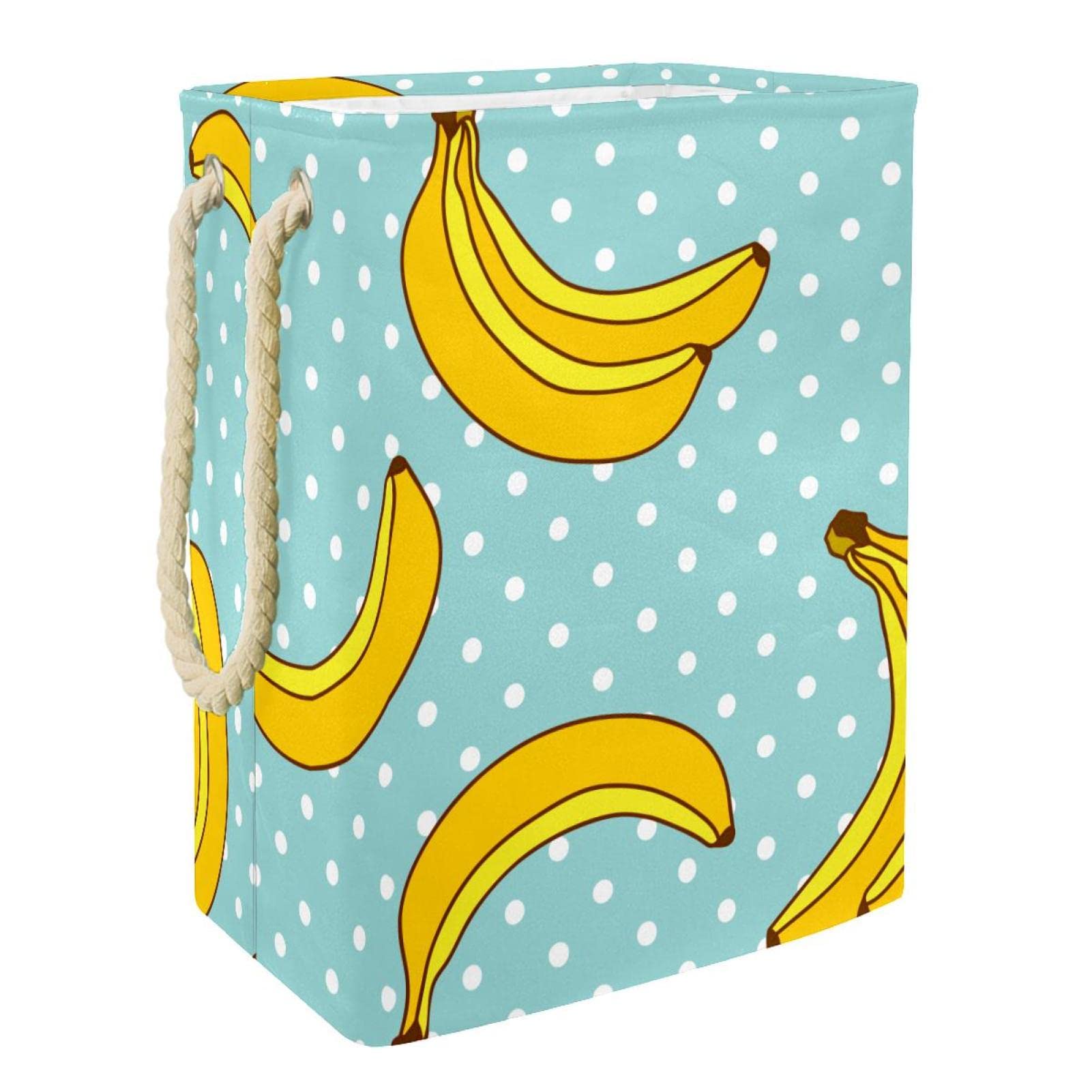 Panier à linge personnalisé à motifs pour organiser le dortoir et la salle de bain