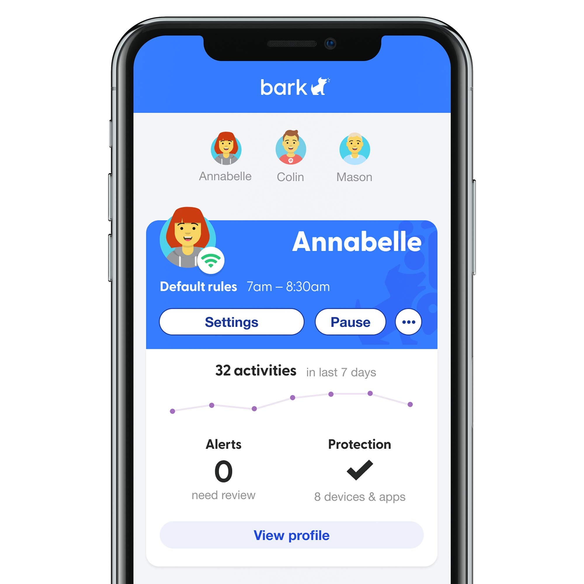 Bark Home — Parental Controls for WiFi Manage Screen Time, Block