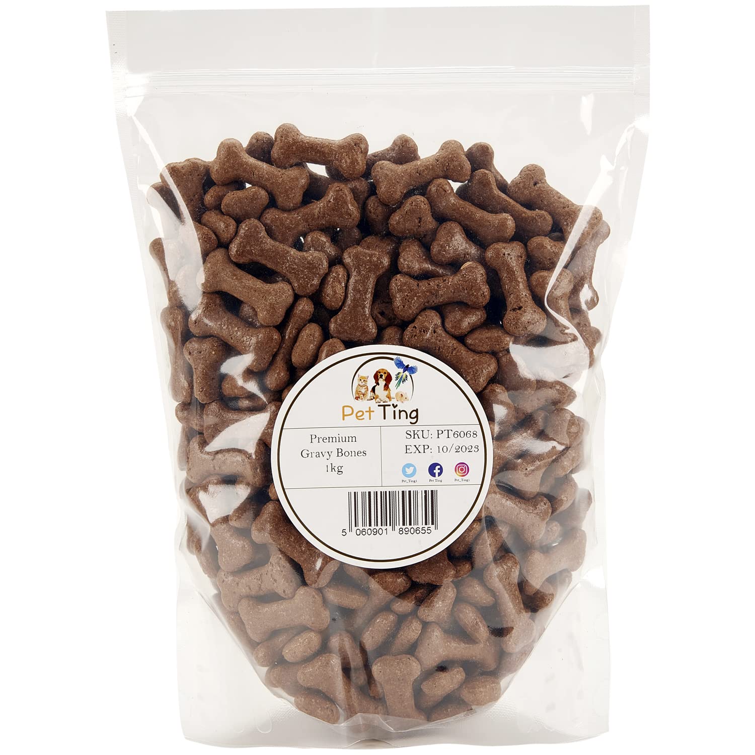 Premium Gravy Bones Dog Biscuit 1kg (Gravy Bones)