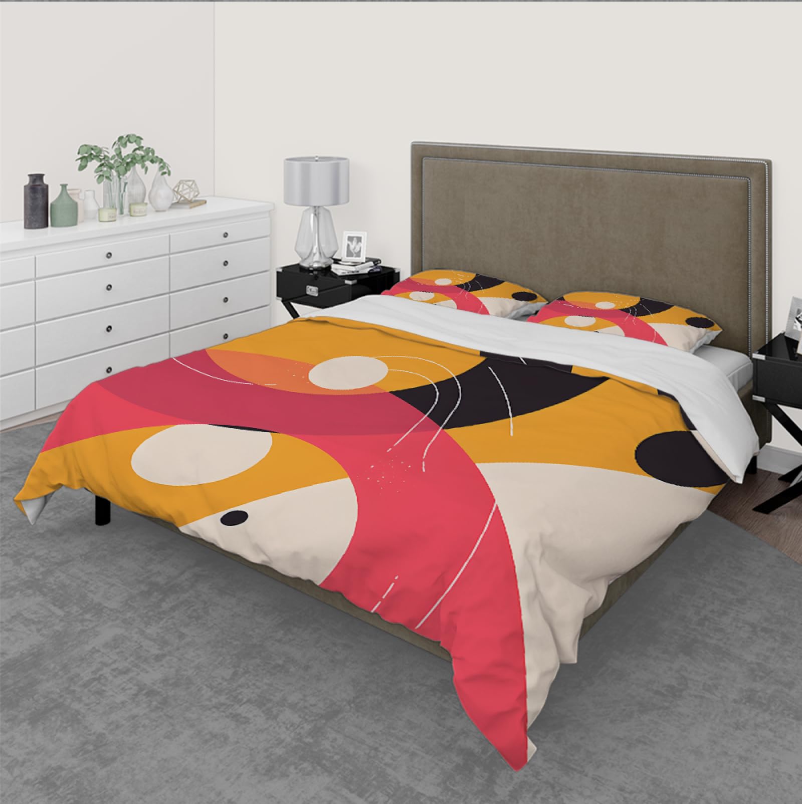 Nowoczesny minimalistyczny zestaw poszewek na kołdrę świecący zestaw pościeli z mikrofibry miękka geometryczna poszwa na kołdrę Boho z poszewką na poduszkę Ukryty zamek błyskawiczny 155x200cm