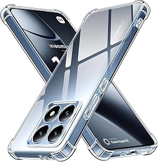 Compatible with Xiaomi Mi 14T Shockproof Clear Case Cover