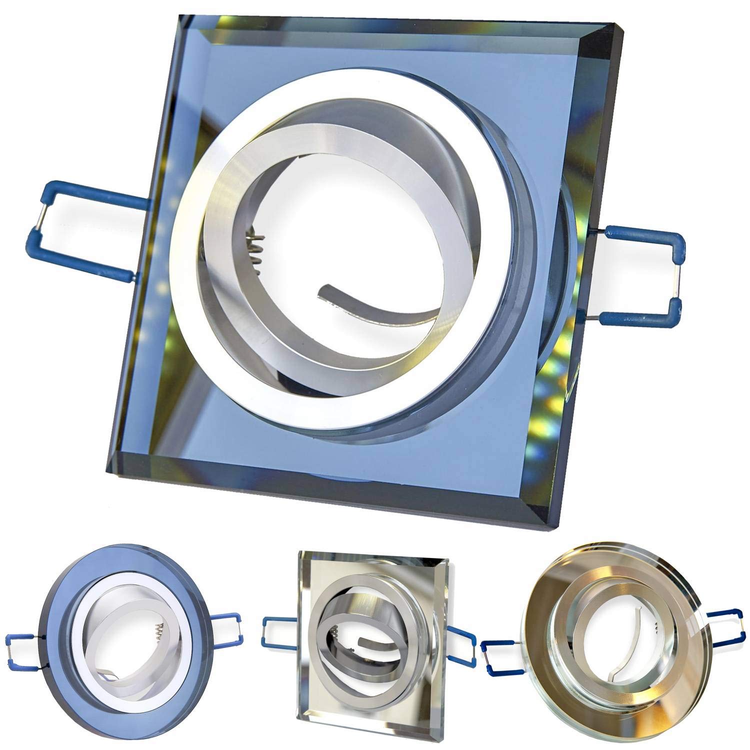 Cadre De Montage Square Pivotant En Aluminium - Cadre Adapté Aux LED