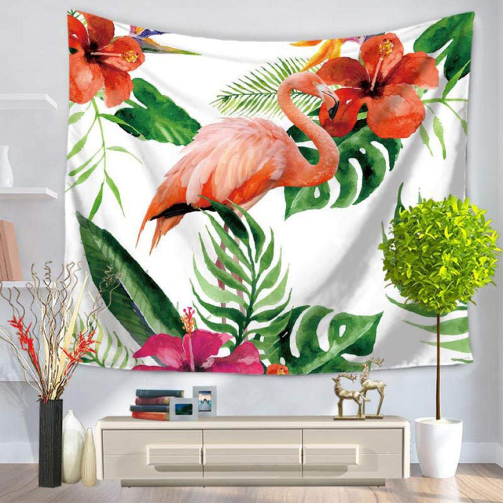 Tapisserie murale paysage avec cactus aquarelle et carte du monde pour decoration interieure