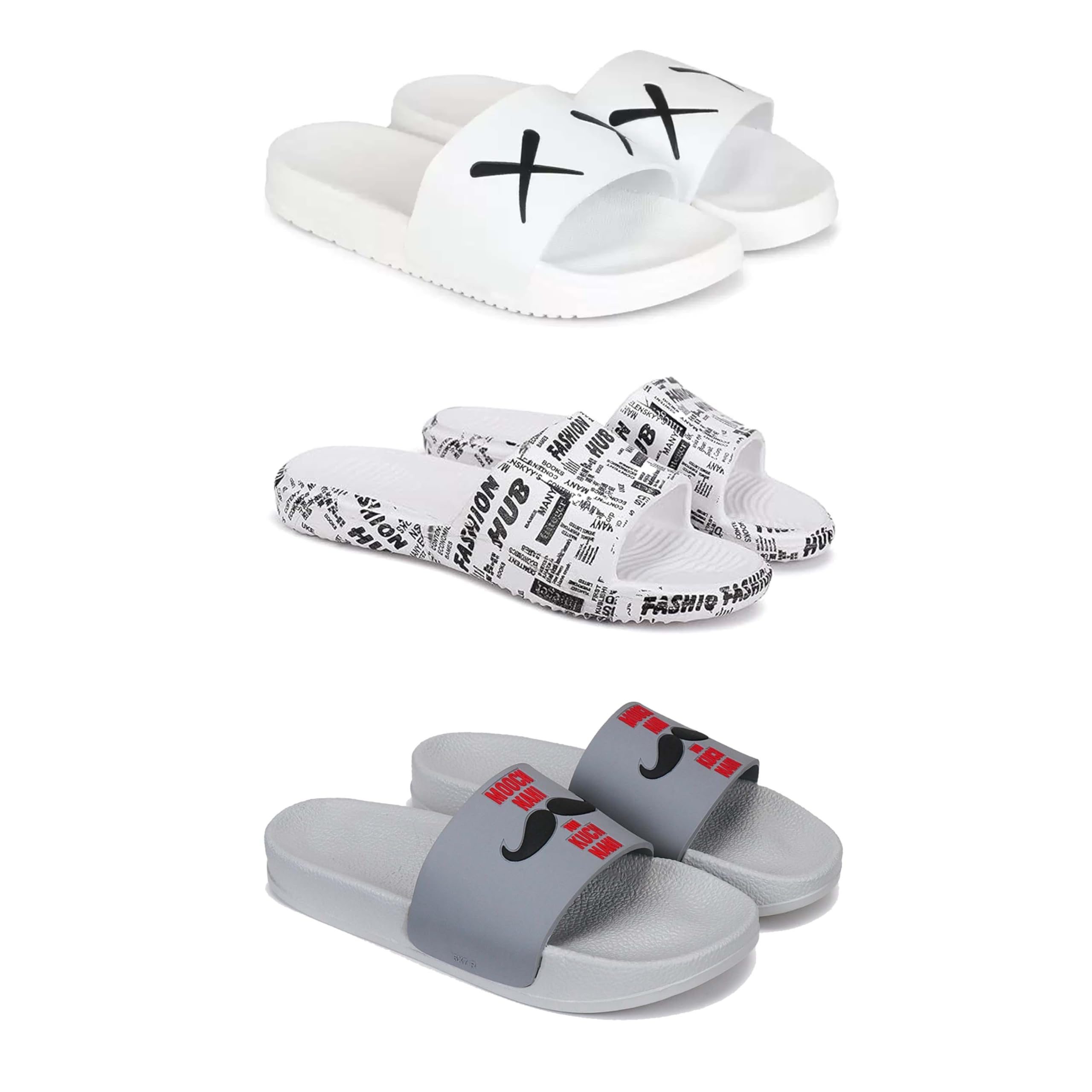 Men's Sandals | Lightweight Wear| Stylish & Easy to Wear For Men's GRP-San-(3-COMBO)-3029-3104-1590