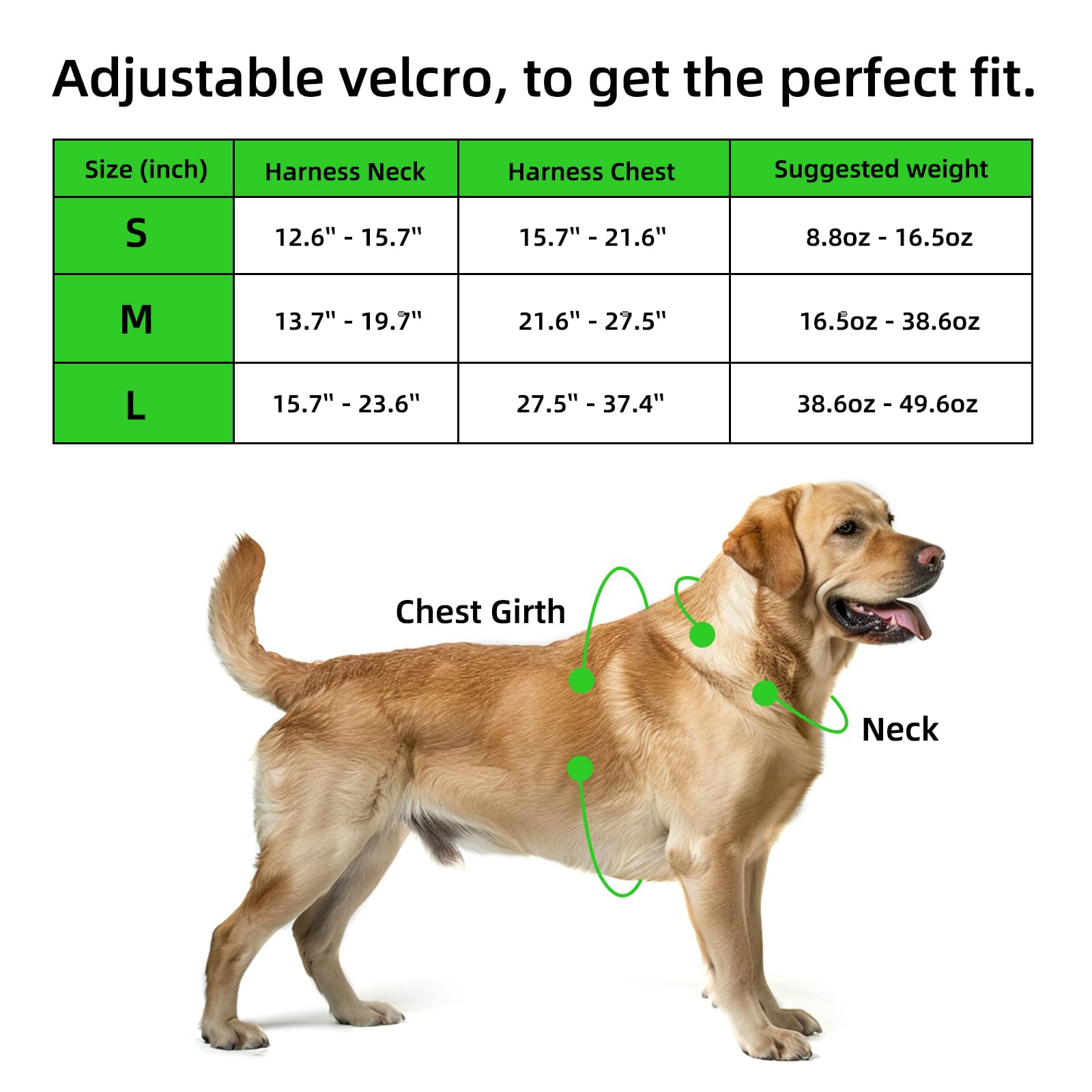 Pettorina LED Per Cani Regolabile - Illuminata E Riflettente Per Sicurezza Notturna - Foto 5