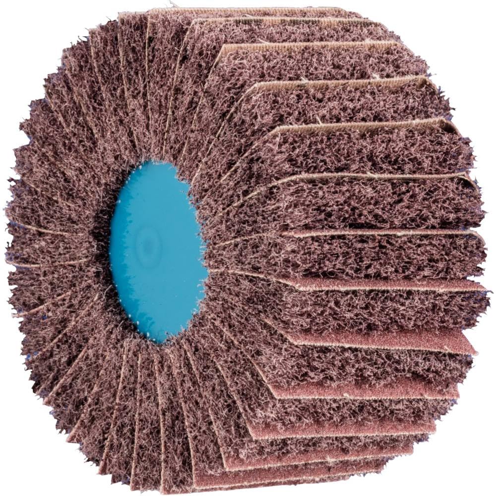 Polinox grinding wheel with thread PNZ – diameter 100 mm, width: 50 mm, RPM: 6,000, thread: M14 – grain size: 100