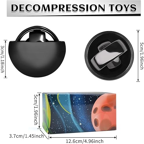 Miniatura 3 de Juguetes sensoriales para adultos, material plástico ABS Fidget Spinners para niños, adolescentes, niños pequeños, giroscopio para adultos, juguetes