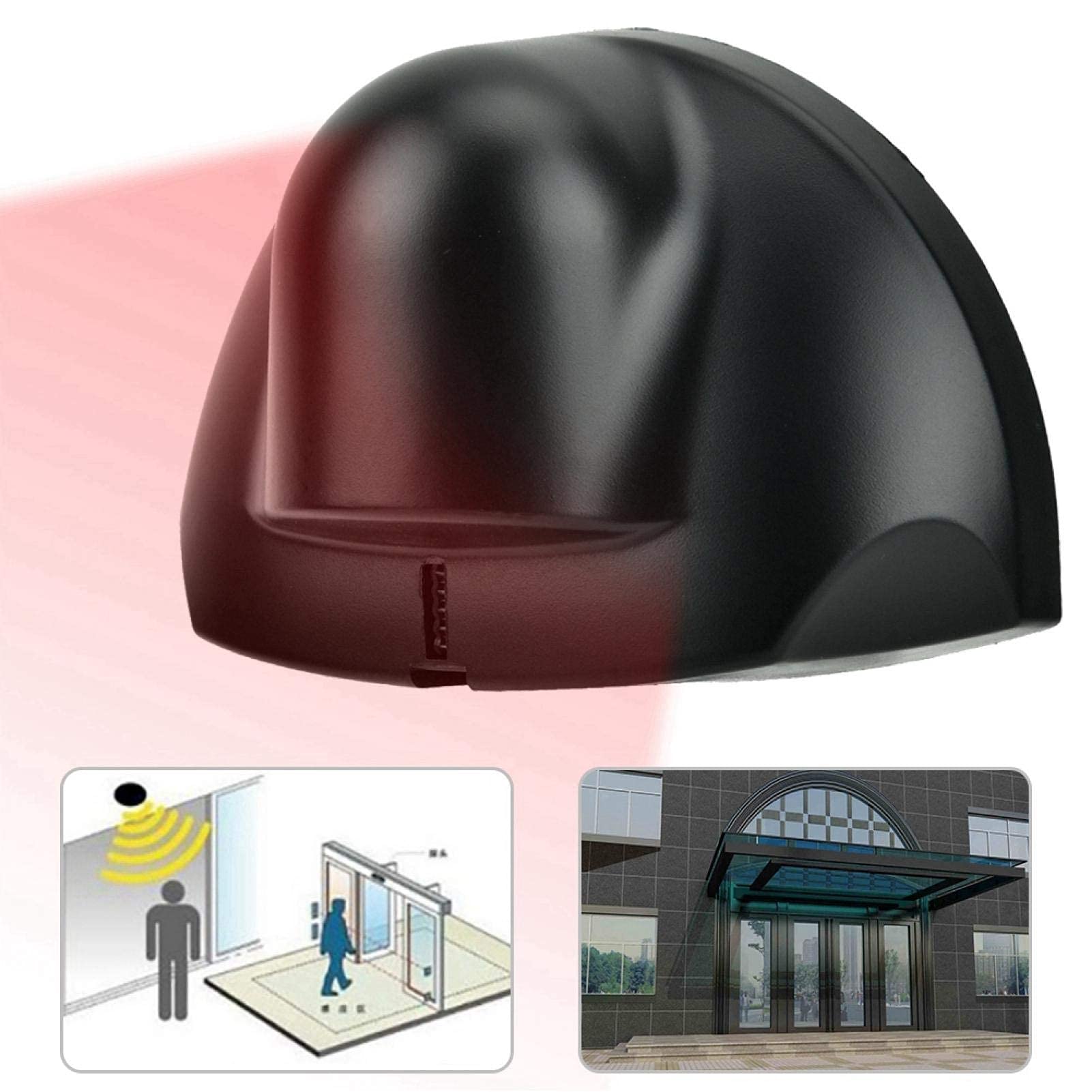 Sensores automáticos de Puerta de 12 24 V Sensor Puerta automática Seguimiento de Movimiento y tecnología de Sensor de microondas de 24, 125 GHz,ampliamente Bewegingsmelders