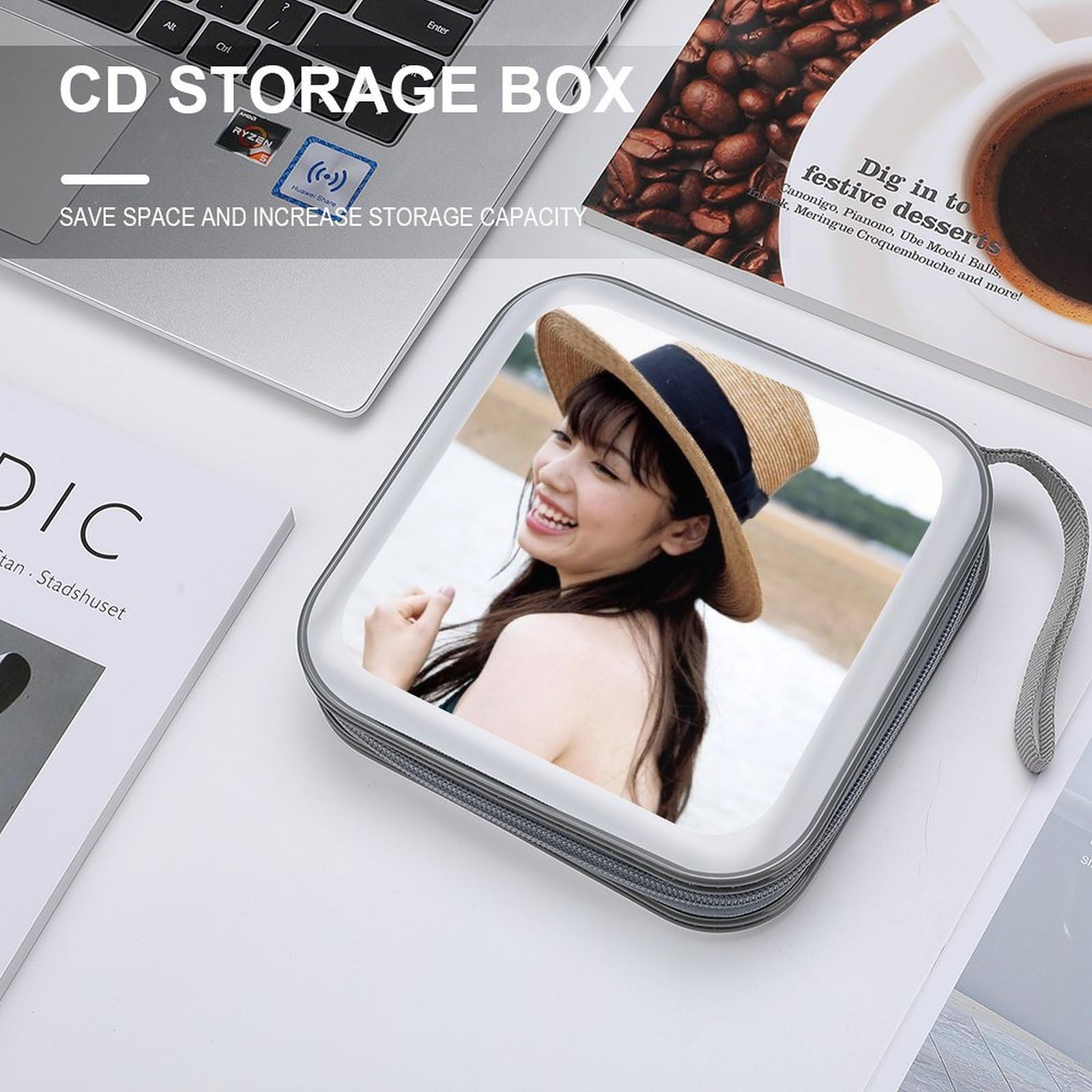 Amazon.co.jp: 小芝風花 水着 CDケース DVD収納ボックス CD