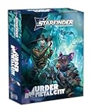 Murder in Metal City Deluxe Boxed Set - Starfinder Second Edition Introductory RPG Adventure with Battle Map