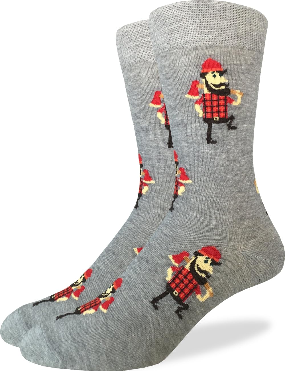 Men's Lumberjack Socks, Adult, Shoe Size 7-12