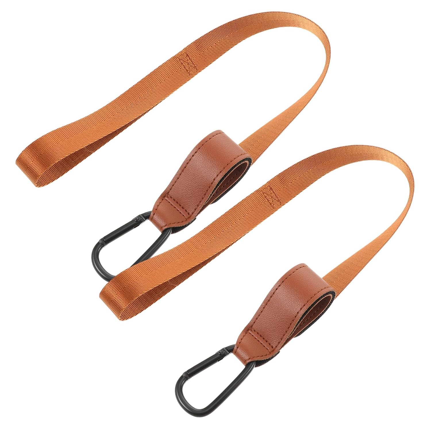 Kisangel 2pcs Stroller Strap Hooks for Diaper Bag Lightweight Portable Stroller Clips for Easy Storage and Quick Setup for Outdoor Trips and Traveling
