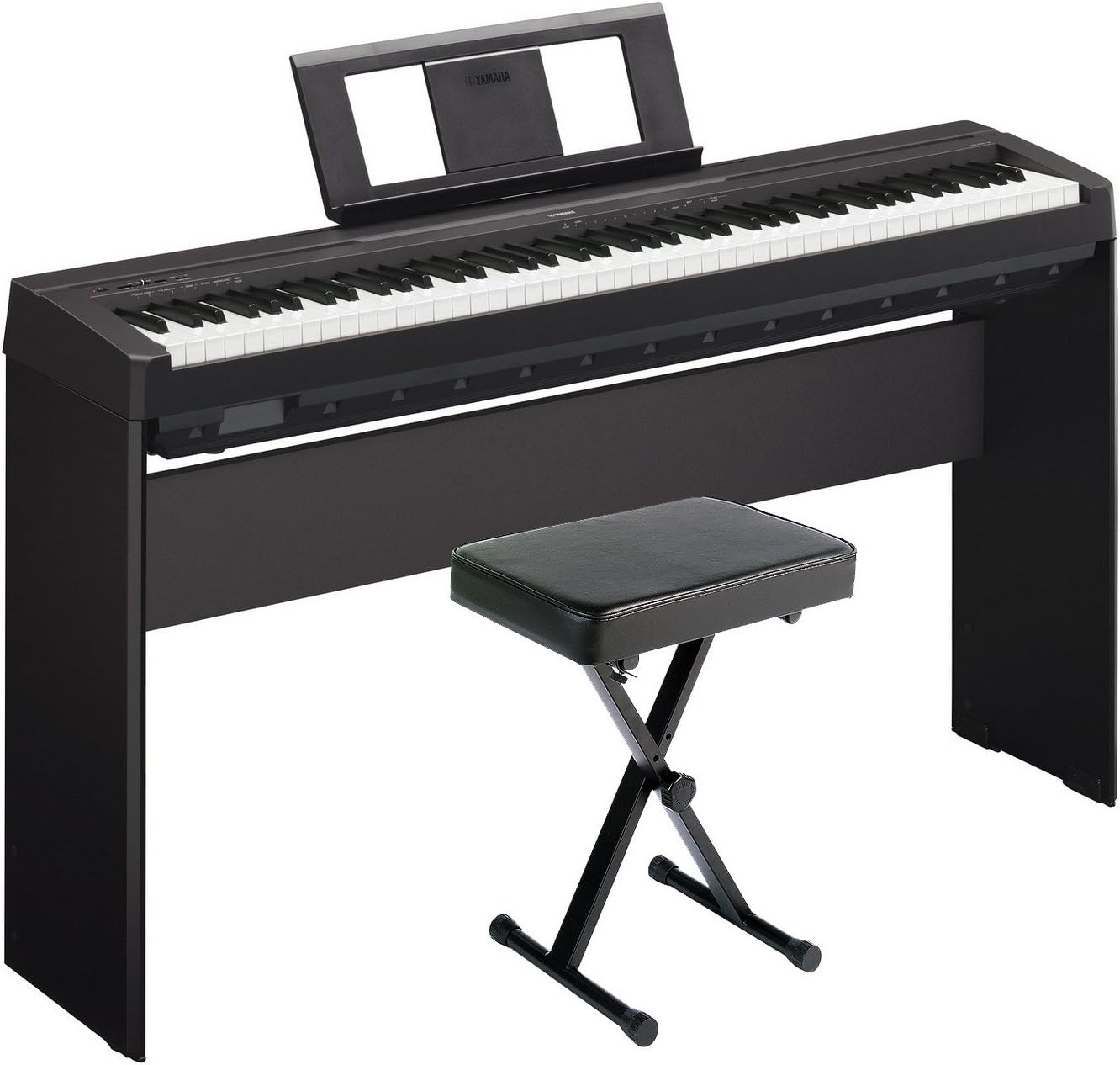 YAMAHA P45B Digital 88 Keys Piano With L85 Stand (Sitting Bench Not Included) Sold By Chennaimusicals