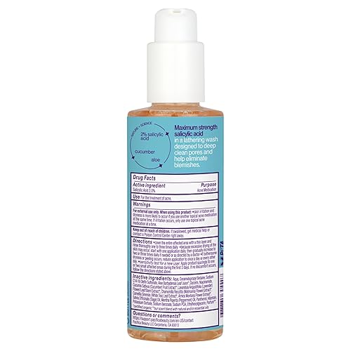 Vista 122 de Pacifica Lavado facial Sea Foam Mini tamaño de viaje, cuidado de la piel, limpiador espumoso suave diario, removedor de maquillaje, limpiador