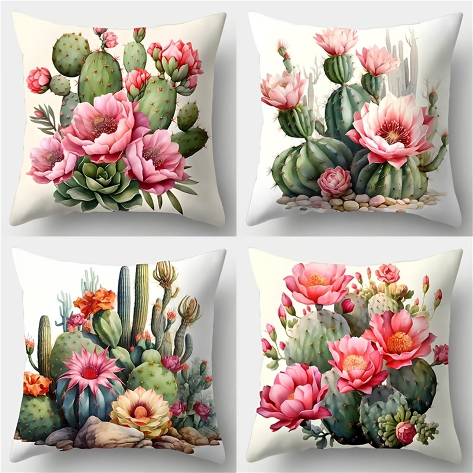 Housses de coussin 35x35 en lin pour rénover facilement votre canapé usé du salon