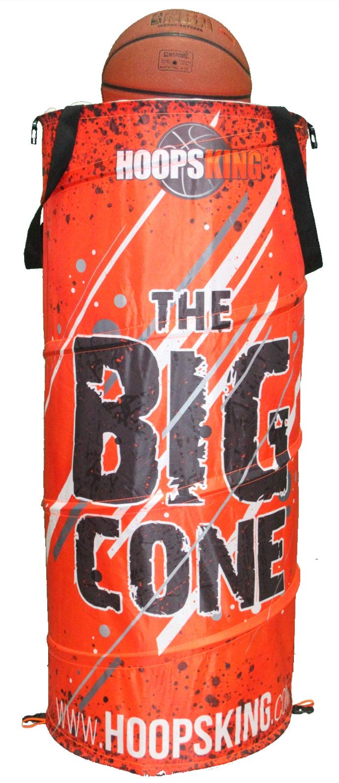 HOOPSKING Big Cone Sports Training Cone for Basketball, Soccer, Football, & Lacrosse
