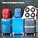 Imagen de VILLCASE 4 Piezas Ruedas Maletas Repuesto