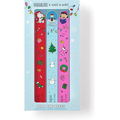 Wet N Wild Peanut Collection Trim The Trees 3-Piece Nail File Set
