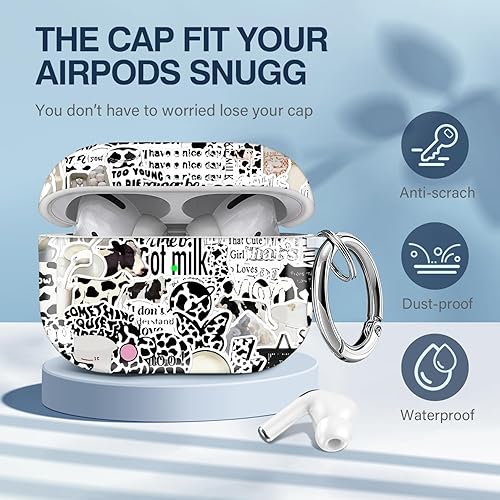 Vista 373 de Maxjoy for AirPods 2nd Generation Case, Unique Design Hard Protective Shockproof Airpods Case Cover with Keychain Compatible with Apple AirPods Sea