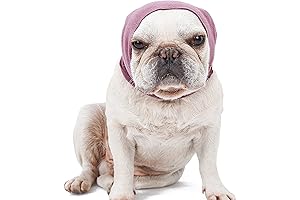 Patelahdog Dog Shower Earmuffs with Head Covering, Shower Headband for Dog Bathing...