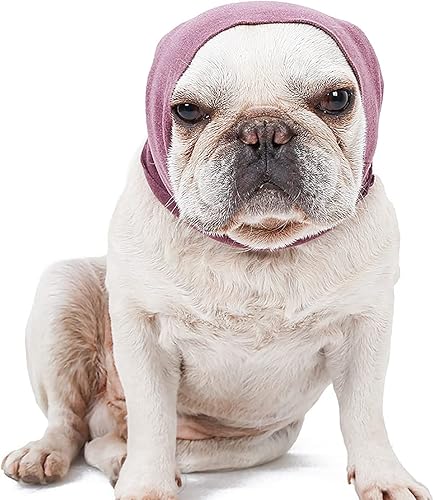 Cubierta de orejas de perro para baño, secado y aseo, capucha para mascotas para aliviar la ansiedad y calmar, protector de oídos de perro, disponible en Yaxa Peru