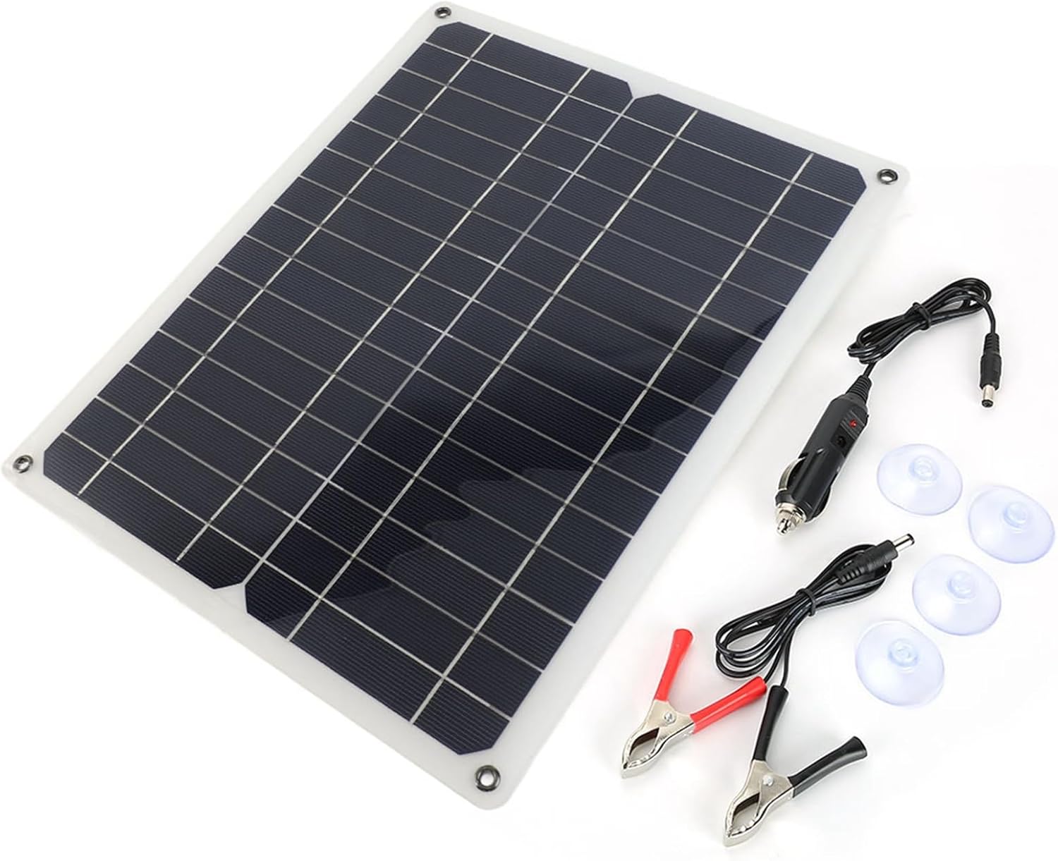 Estink 5W Solar Charger, Portable USB Solar Panel with 5V 1A Output for Phones Tablets Outdoor Camping Hiking Travel