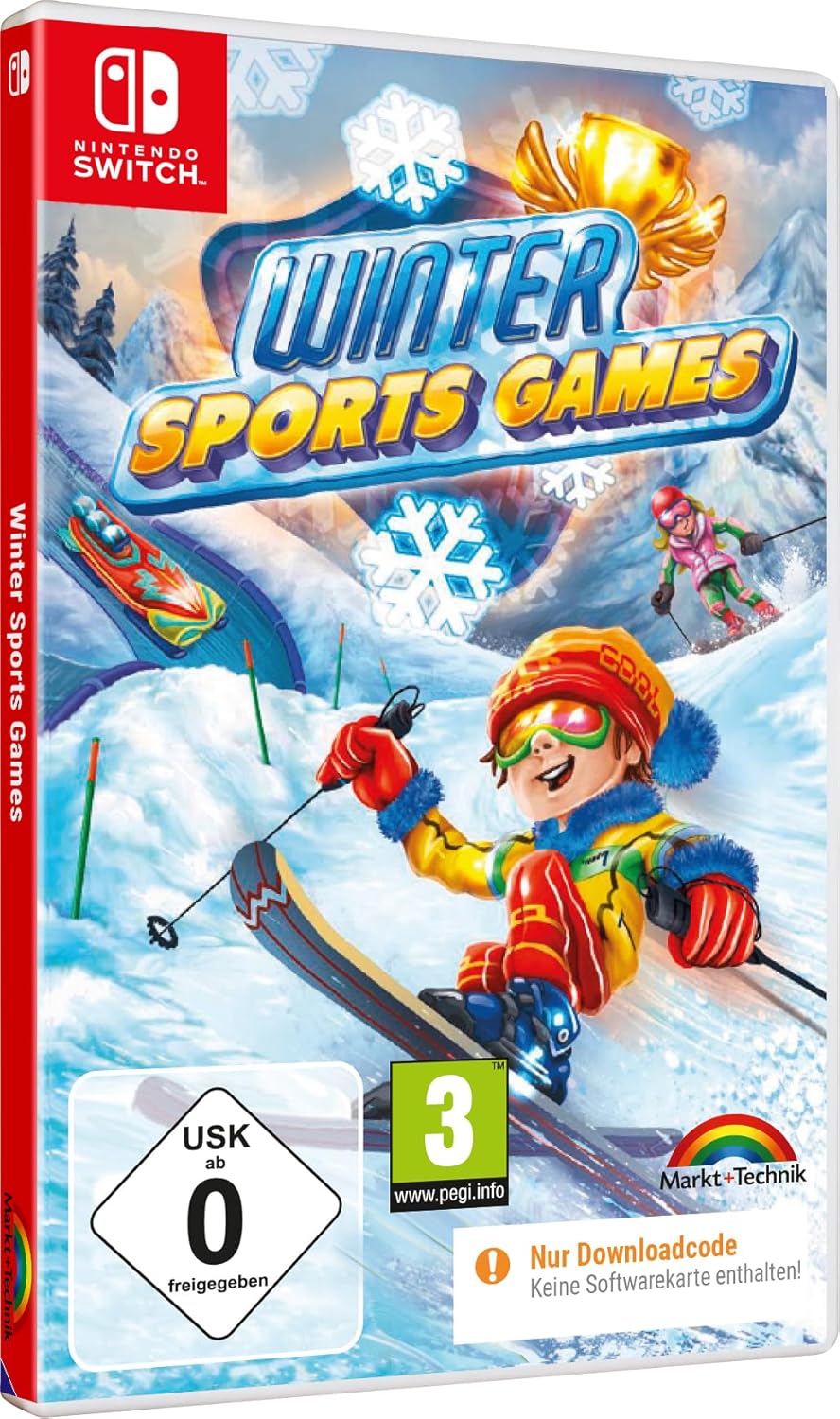 Winter Sports Games Skispringen, Alpin, Bobfahren, Rennrodeln