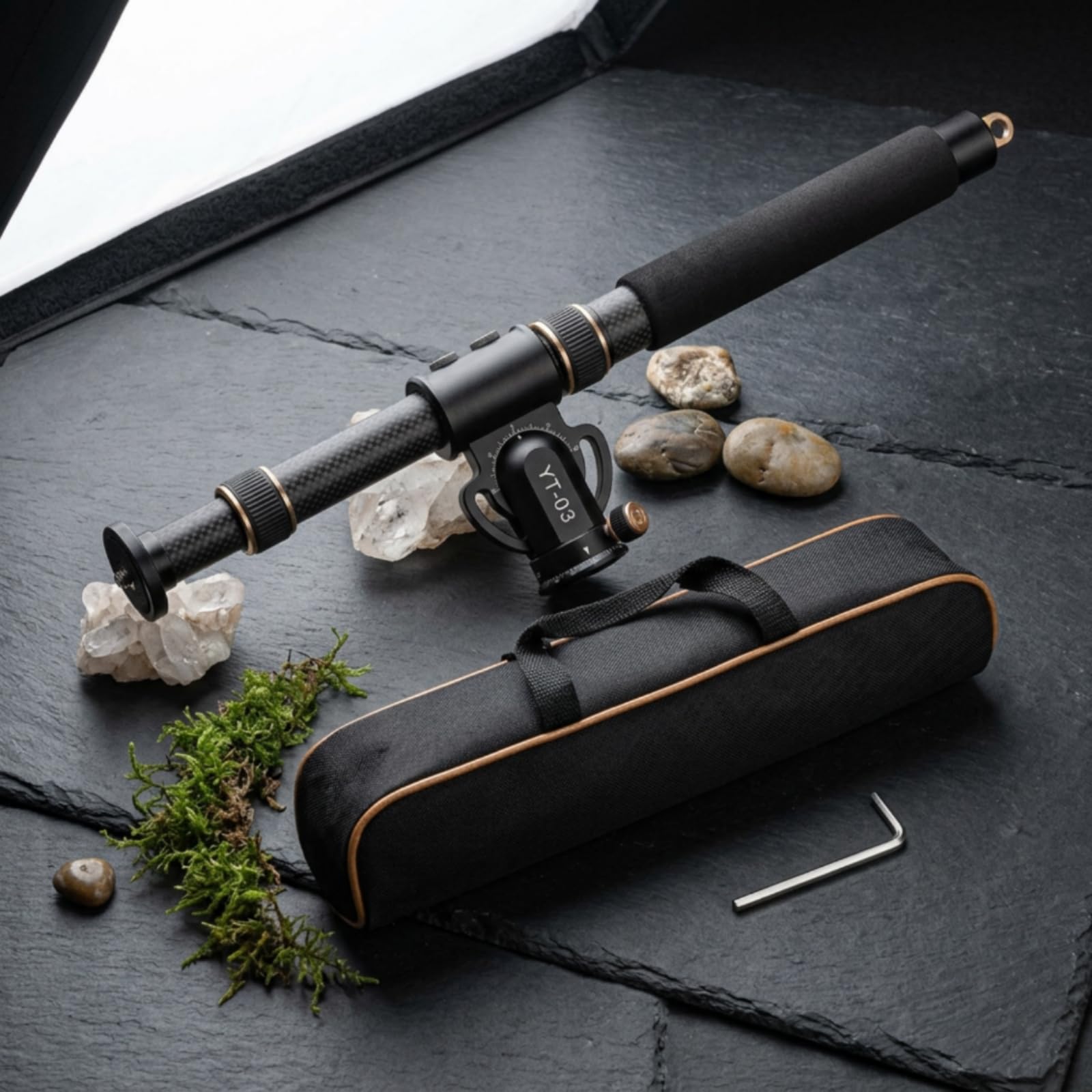 Braccio per Fotocamera con Staffa di, 104 CM, QL-02 Asta Orizzontale Lunghezza Totale 104 CM