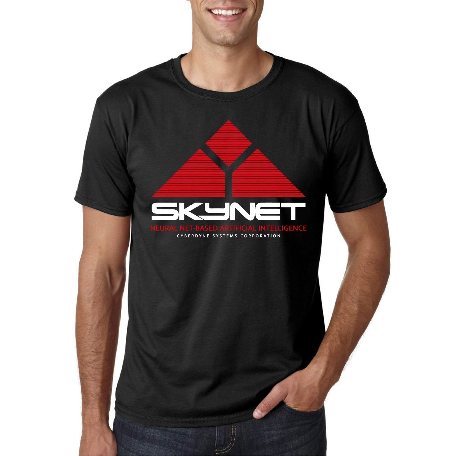 Skynet - Camiseta Hombre Manga Corta