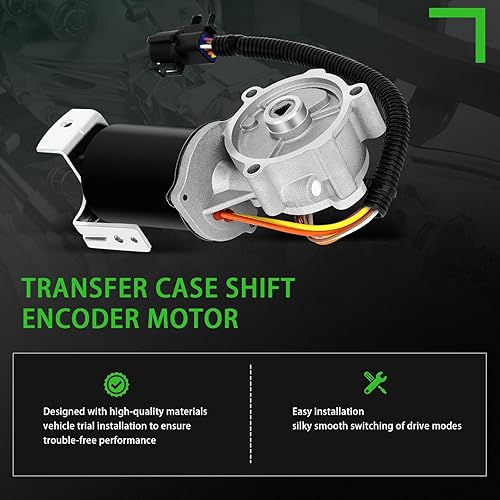 Miniatura 3 de SCITOO 6L5Z7G360AA, 6L5Z7G360AB, 6L5Z7G360AC, 600-931 Motor de codificador de cambio de caja de transferencia para Ford Ranger