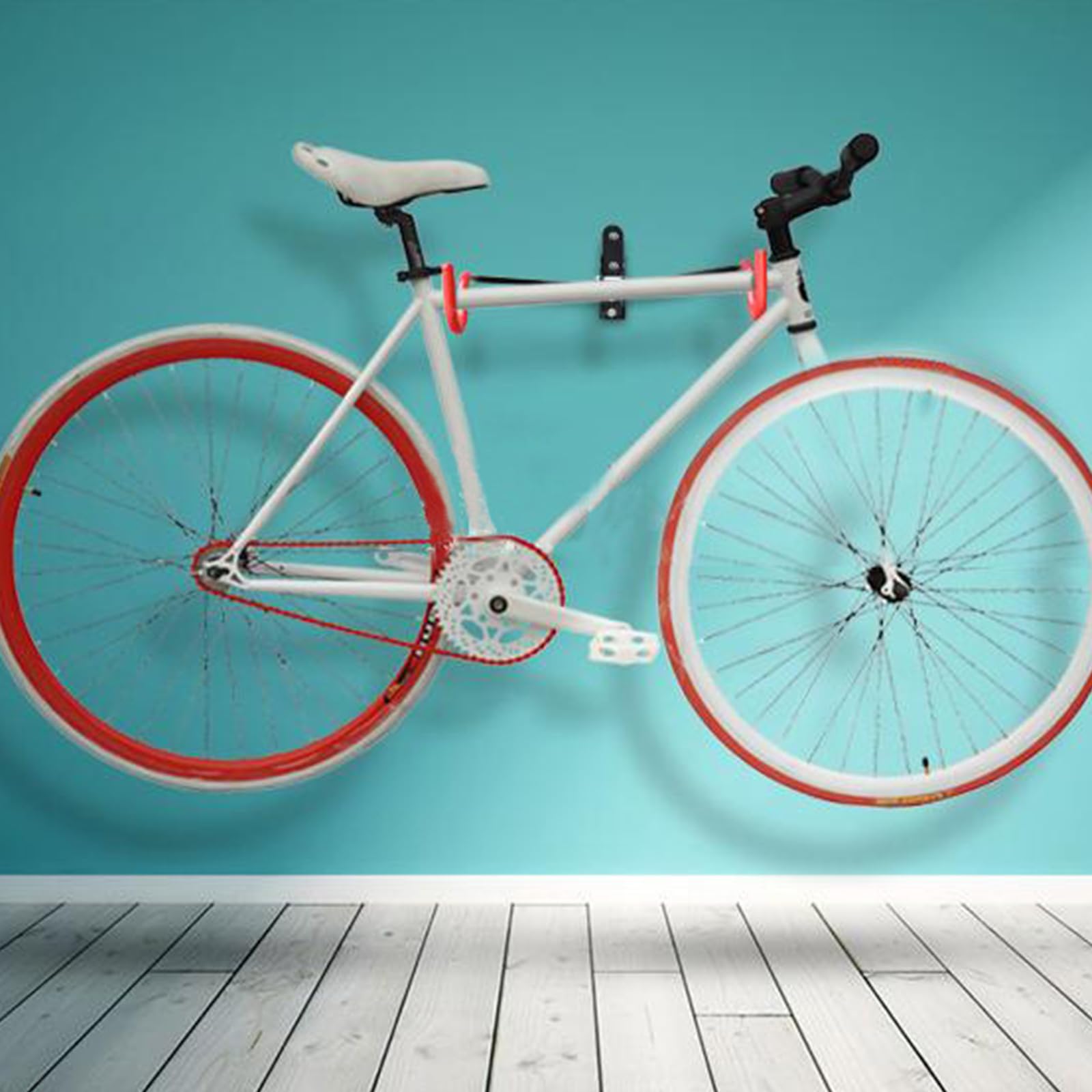 Stand Montaggio a parete Biciclette Stand Stand Mountain Bike Rack Stand Gancio Gancio di Stoccaggio Biciclette Montato Rack Montaggio A Parete Bike Hanger Display Mountain Stand Garage Strada