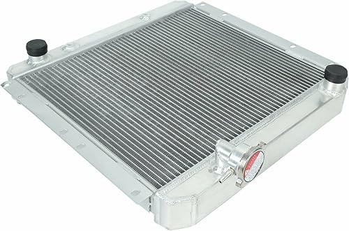 Núcleo de radiador de 3 filas Racing de aluminio completo compatible con Toyota Land Cruiser FJ40 FJ45 Series L6 1958-1984