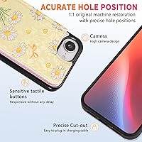 Vista 62 de UEEBAI Funda tipo cartera para iPhone 15 Pro Max con tarjetero, cubierta de cuero PU con soporte, bloqueo RFID, doble cierre magnético, relieve