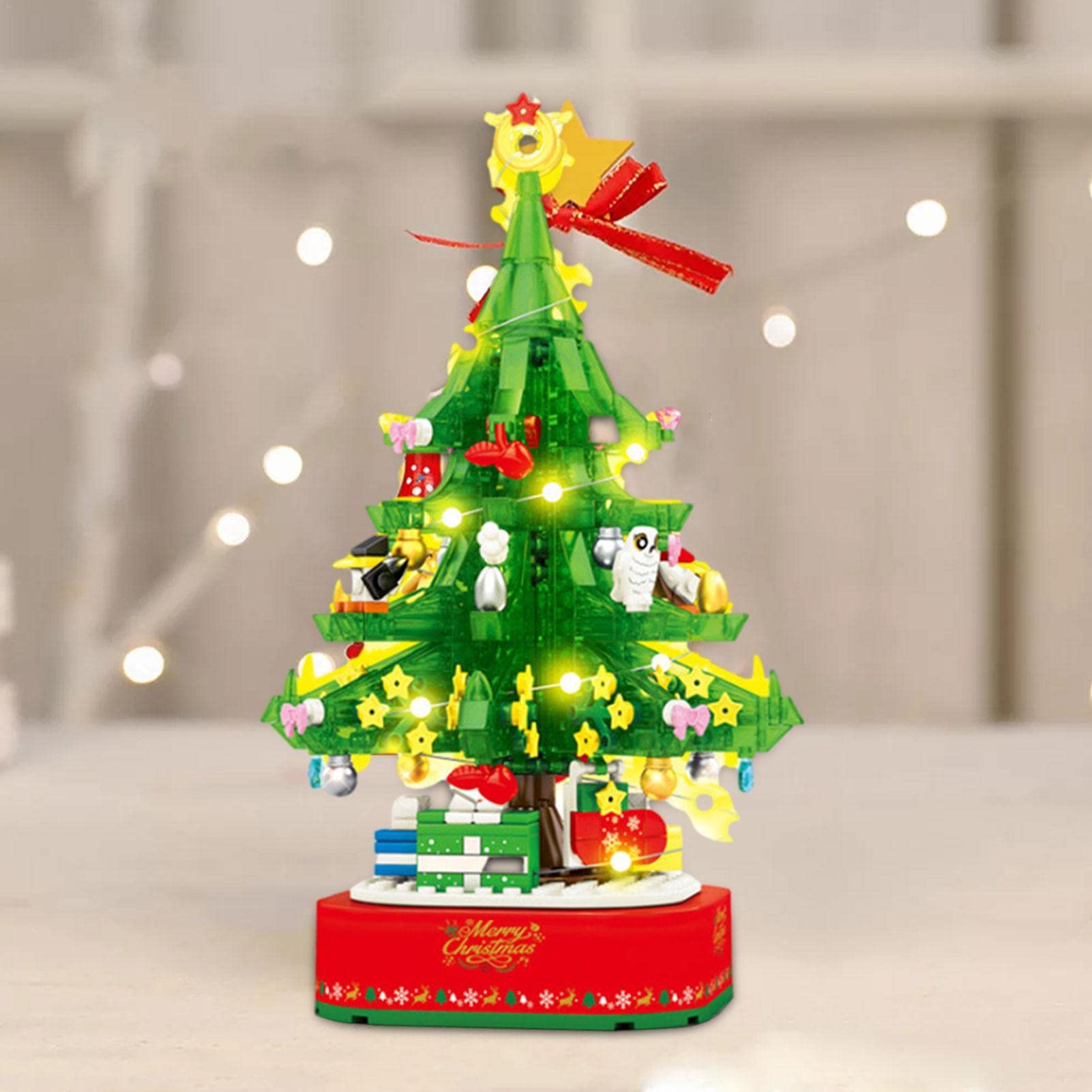Amazon.co.jp: クリスマスツリービルディングブロック、ミュージカル