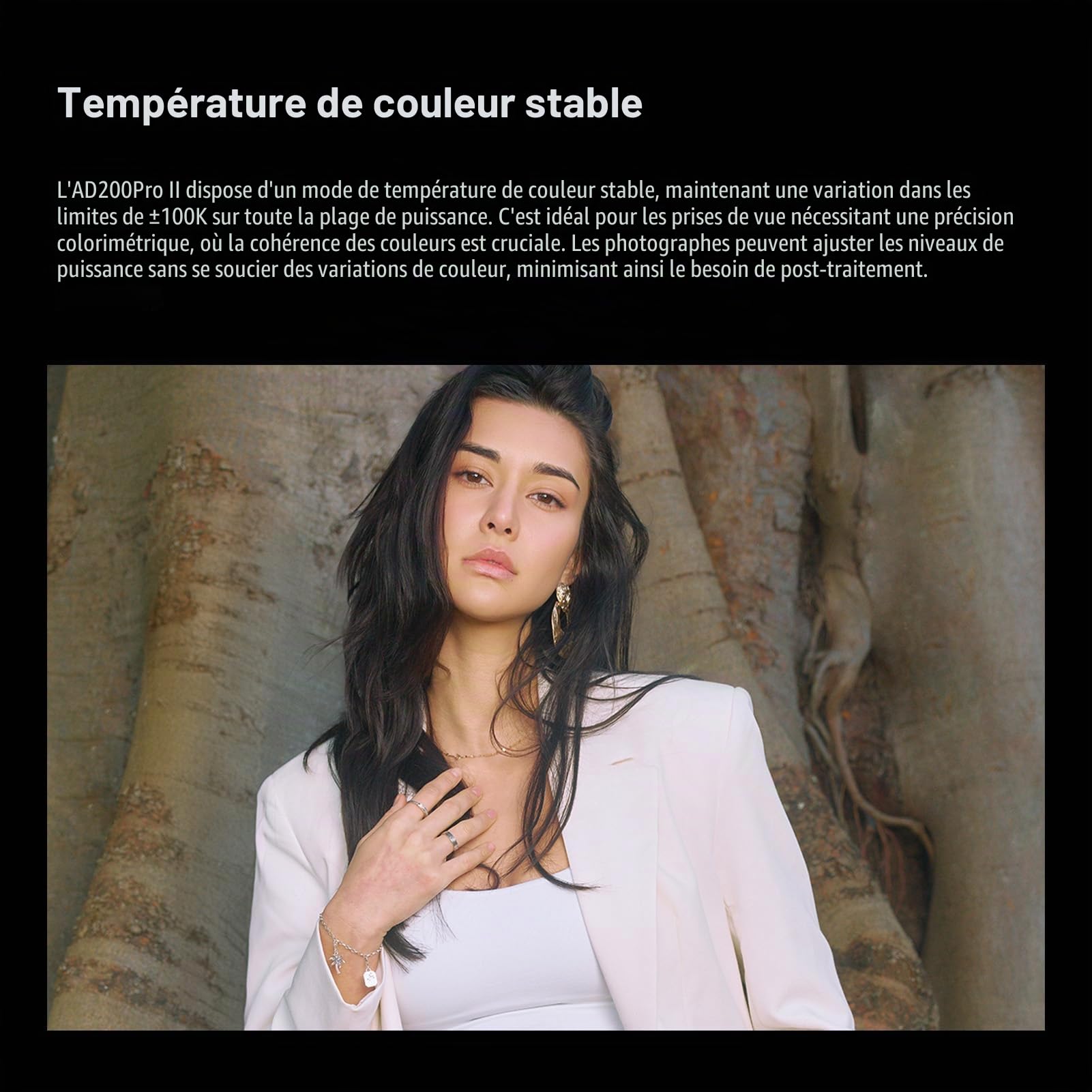 Godox AD200ProII Flash sans Fil pour Appareil Photo de 200 W, 1/8000s HSS | 500 flashes, 5800 ± 200 K, Temps de recharge de 0,01 s à 1,8 s, compatible avec Canon, Nikon, Sony, Fujifilm et Olympus