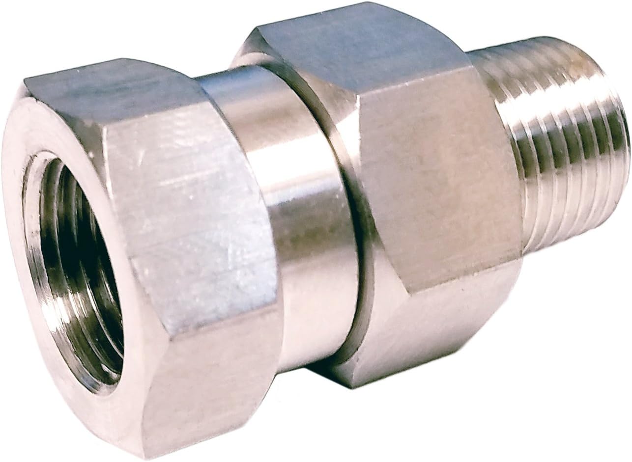 Ultimate Washer Gun-Hose Swivel Joint, Kink Free Hose Fitting, Anti-Twist Hose Stainless Steel Fitting for Pressure Power Washer Hoses, 4500 PSI