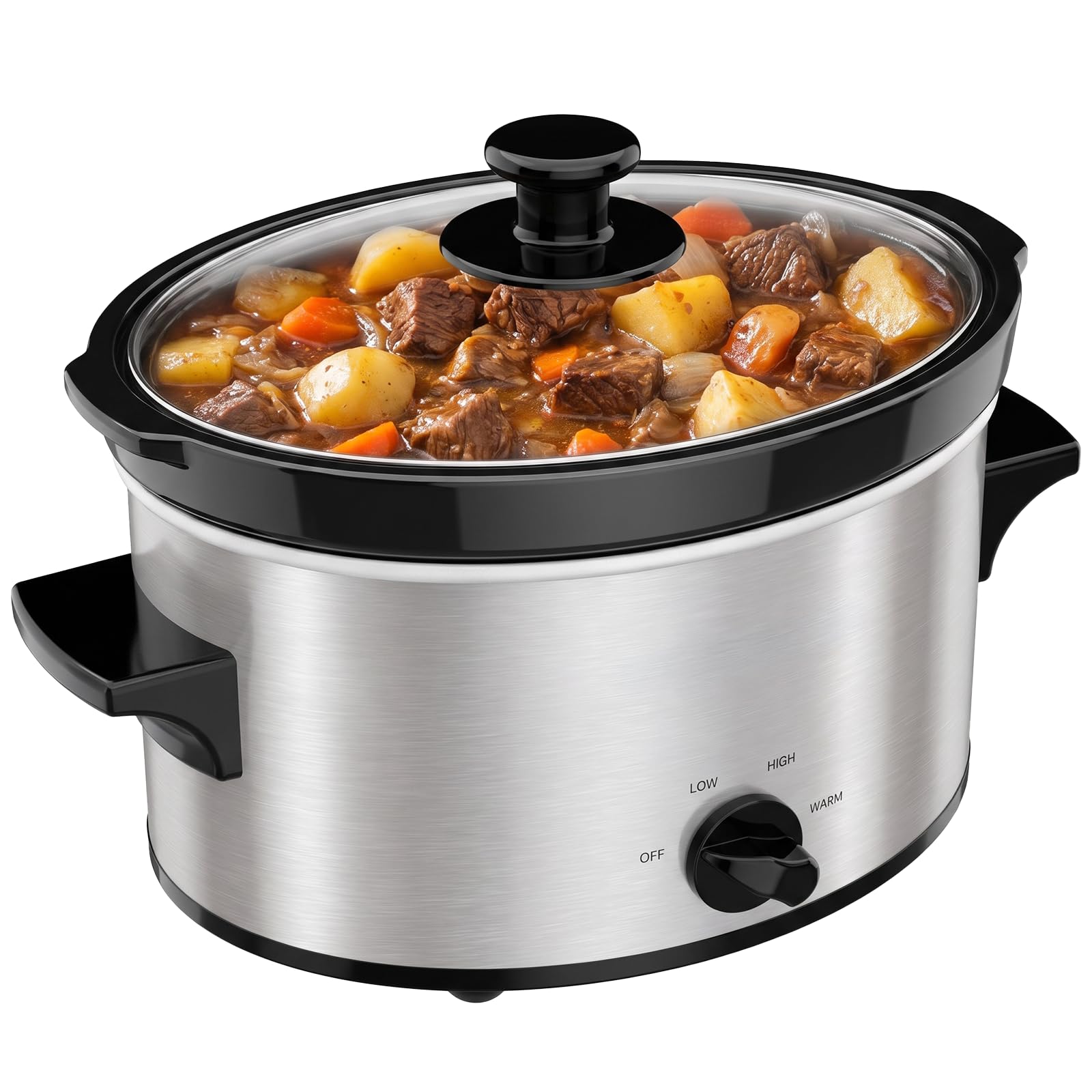 Kozeewarm 2 Qt Small Slow Cooker for 3+ Peoples