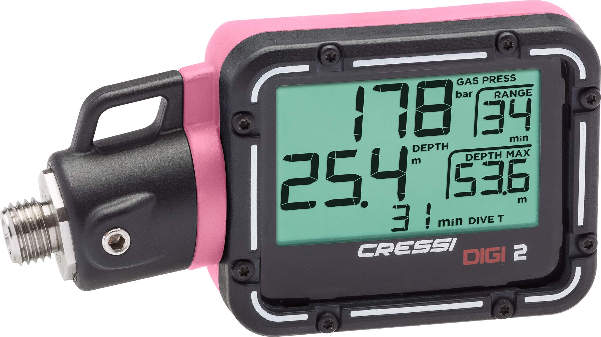 Buy Cressi Scuba Diving Pressure Gauge and Depth Gauge Easy to Read and Carry Digi2