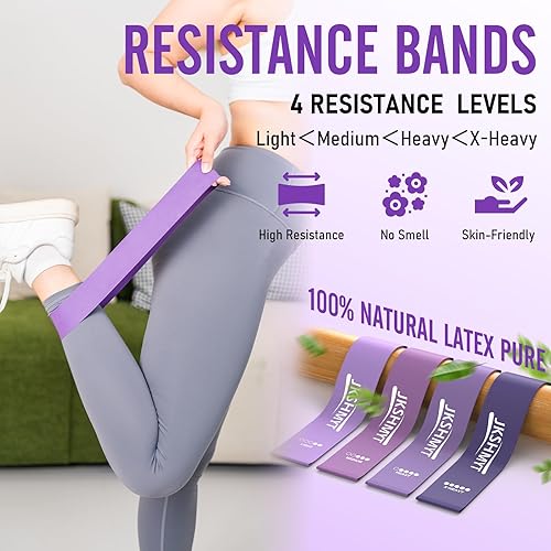 Miniatura 3 de Pilates Ring Kit for Women, Pilates Equipment  14.5" Home Magic Circle Workout with Pilates Ball, Resistance Bands, Better me Pilates Essentials