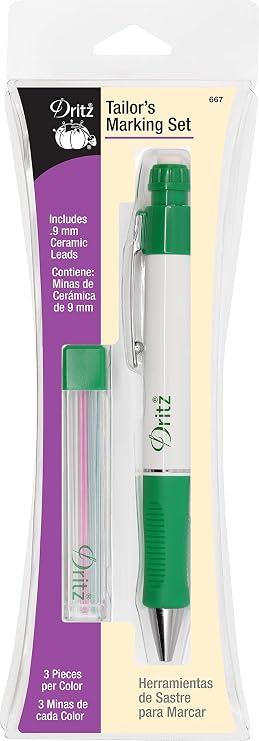 Dritz Tailor's Marking Set, Assorted Colors