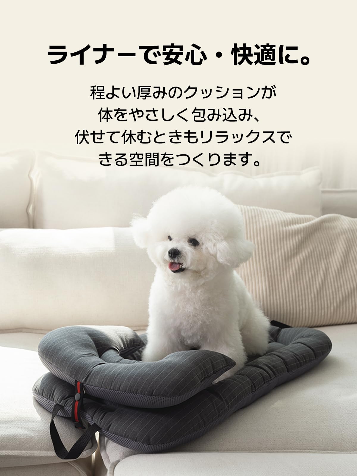 Amazon.co.jp: HARRYSPET ペットカートクッション [3点セット] CLOSET