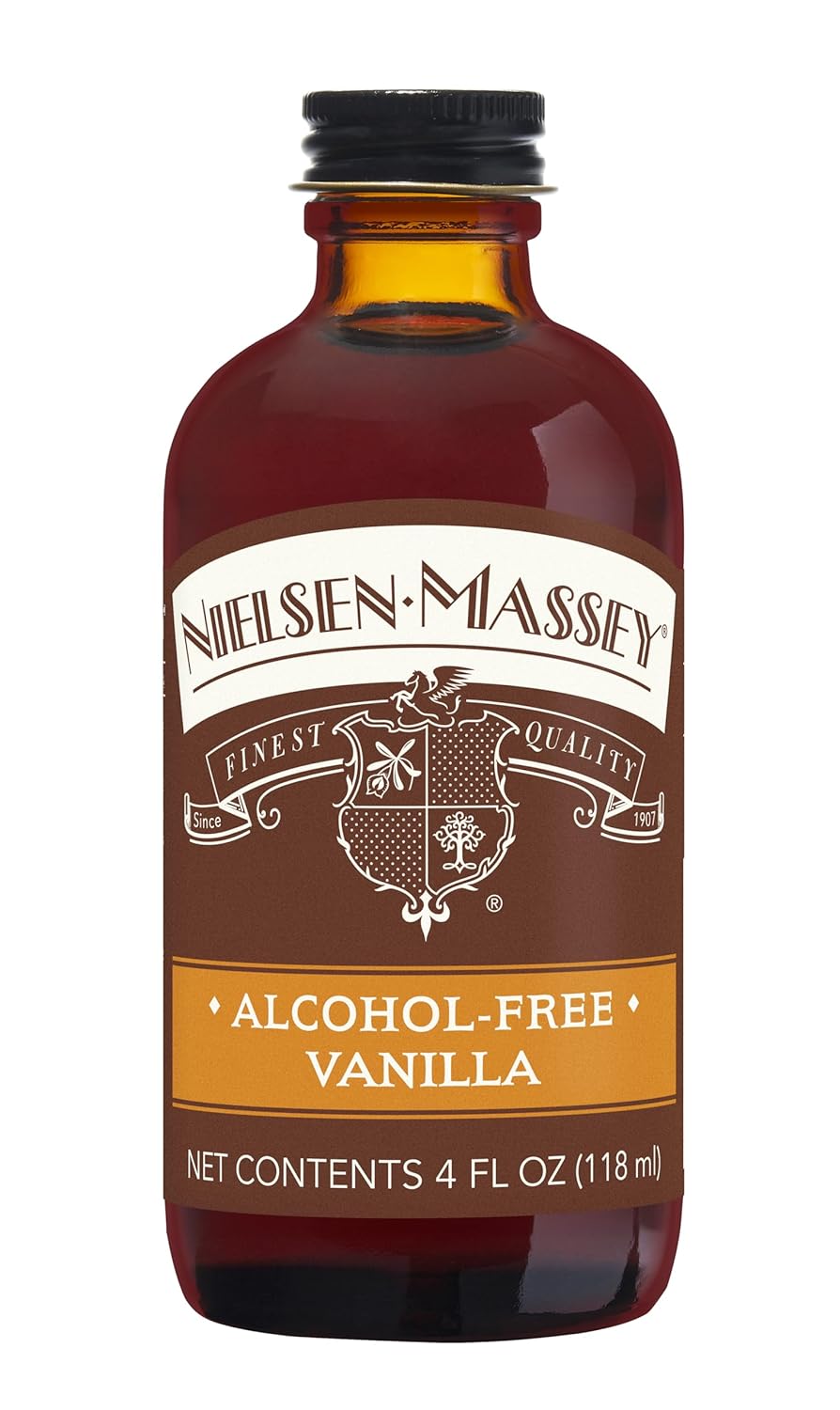 Nielsen-Massey Alcohol-Free Vanilla for Baking and Cooking, 4 FL OZ