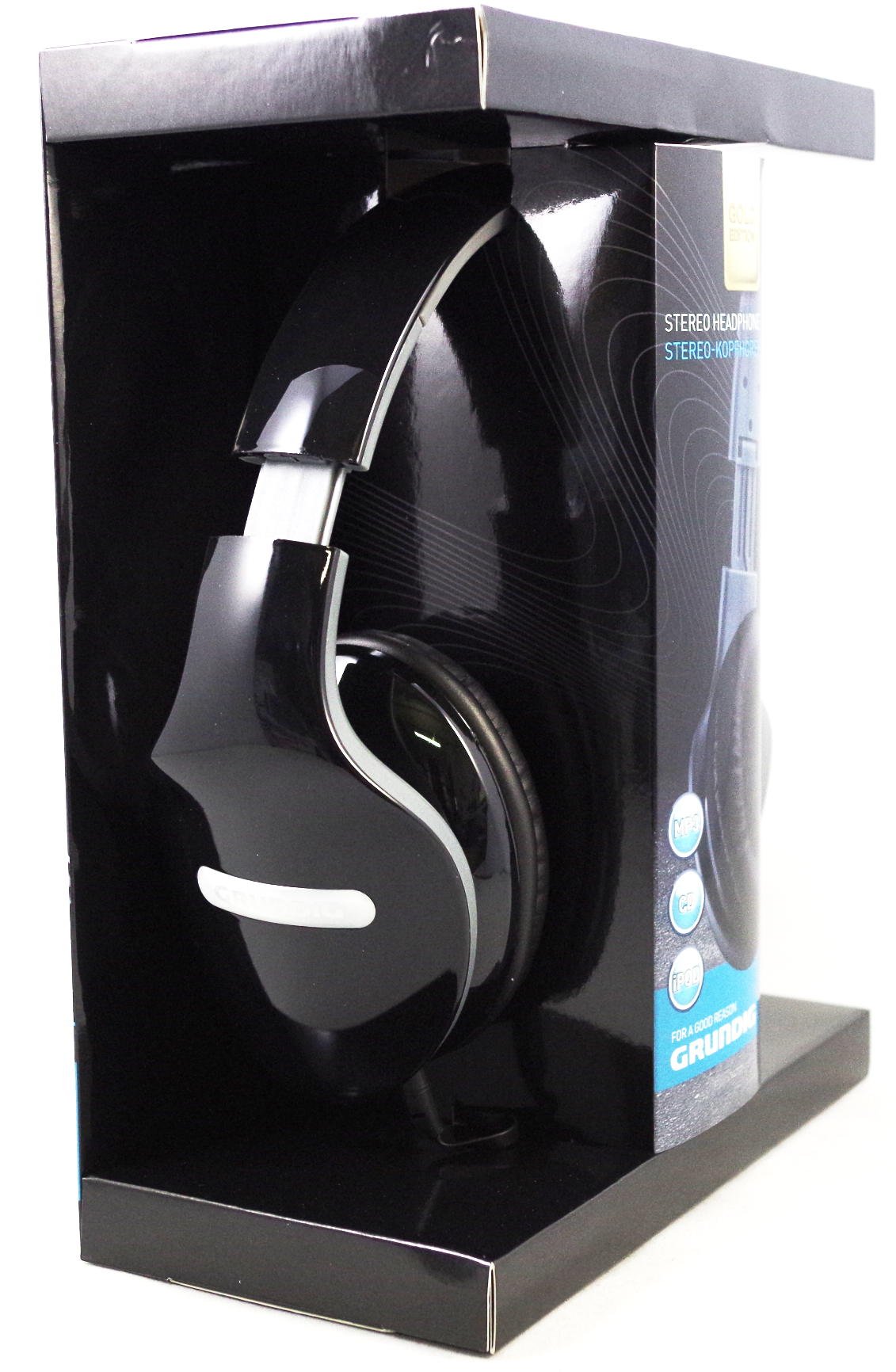 Grundig Foldable Xl Stereo Headphone for Smartphone- Random colors, black - Image 2