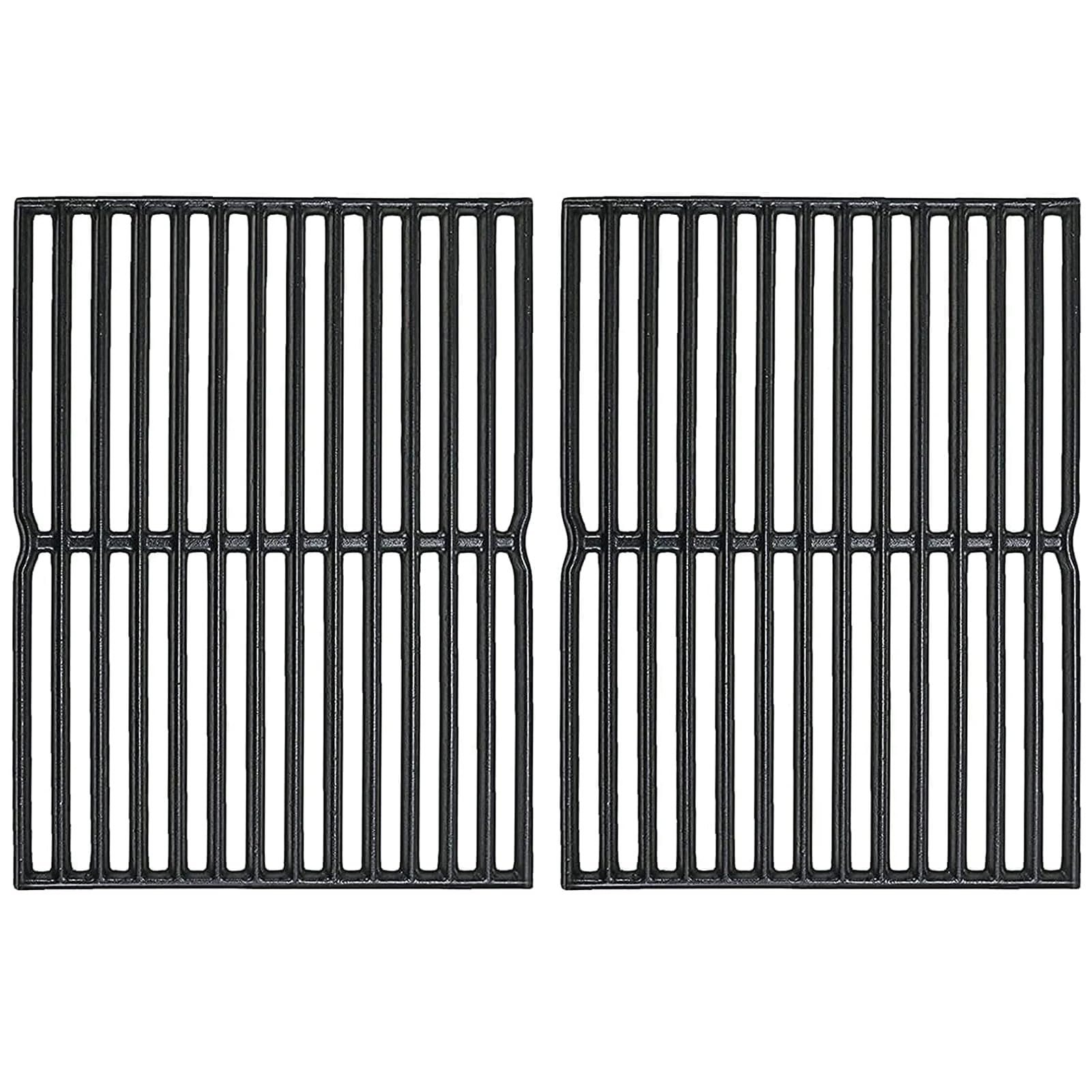 Photo 1 of 15 inch Cooking Grates for Weber Spirit 200 Series with Side Control Panel, Genesis Silver A, Spirit 500, Cast Iron Grill Grates for Weber 7522, 7523,7521, Spirit E-210, E-200, S-210, S-200(2009-2012)