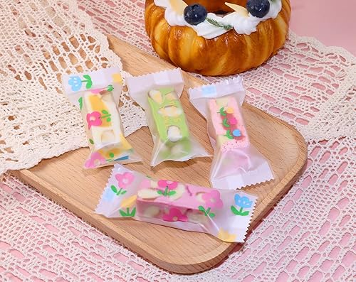 Miniatura 6 de Penta Angel Bolsas de caramelo de turrón, 400 unidades, de plástico transparente, para regalos, bolsas de embalaje para fiestas temáticas de