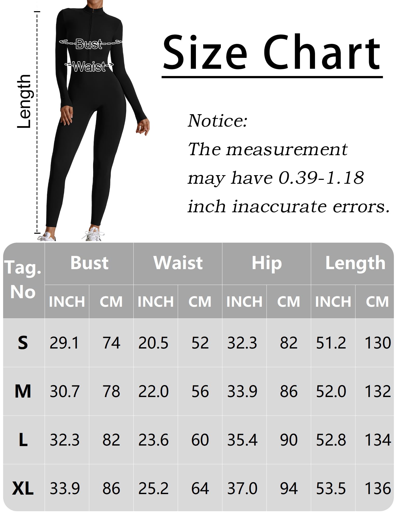 SEAUR Combinaison de Sport Yoga Sexy Manches Longues Femme Jumpsuit de Sport Fitness Dame Body de Yoga Une Pièce Dame S-XL